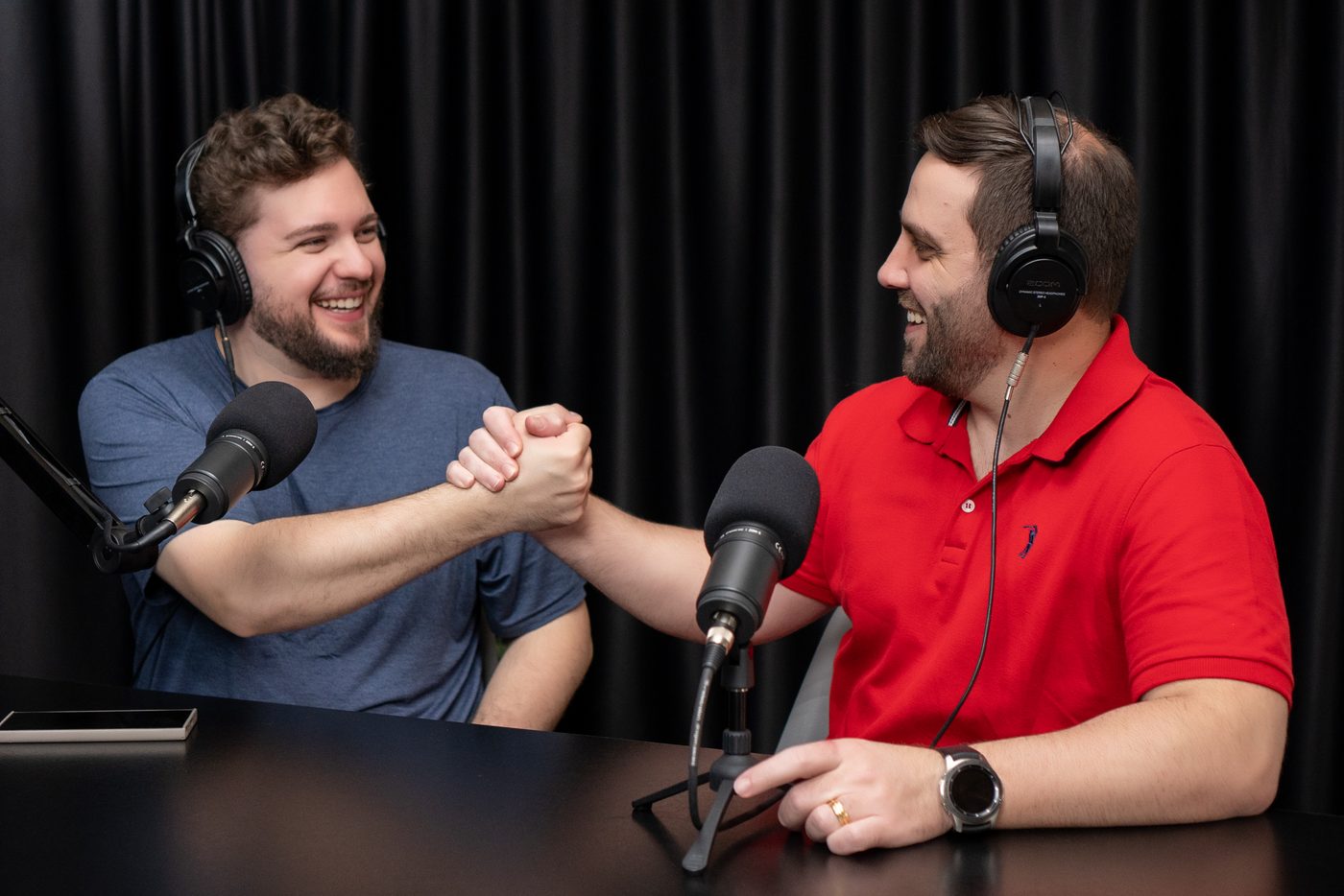 Podcast — gravação
